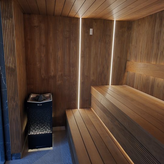 Pirts telpa. Termo koks