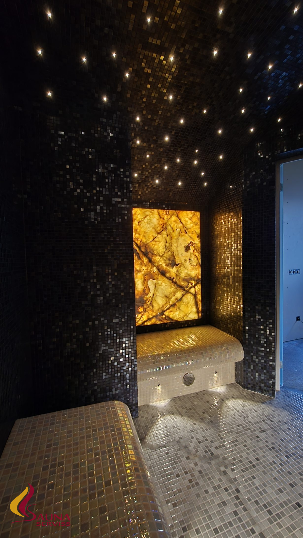 Dekora elementi tvaika pirtīs